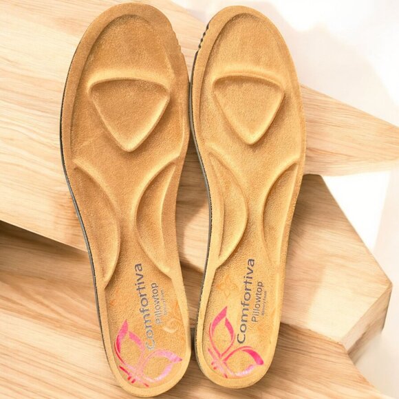 COMFORTIVA 8M Wmns Taupe Suede (Grey) Waterproof Full Grain Leather Boots - Picture 11 of 16